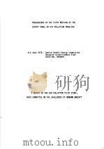 PROCEEDINGS OF THE FIFTH MEETING OF THE EXPERT PANEL ON AIR POLLUTION MODELING（ PDF版）