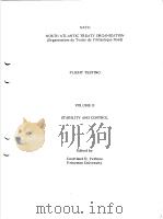 NORTH ATLANTIC TREATY ORGANIZATION FLIGHT TESTING VOLUME 2 STABILITY AND CONTROL PDF电子版封面 COURTLAND D.PERKINS