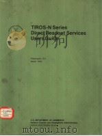 TIROS-N SERIES DIRECT READOUT SERVICES USERS GUIDE PDF电子版封面