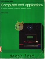 STUDY GUIDE FOR COMPUTERS AND APPLICATIONS AN INTRODUCTION TO DATA PROCESSING（1986 PDF版）