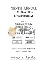 TENTH ANNUAL SIMULATION SYMPOSIUM PDF电子版封面 WILLIAM G.KEY SUDESH KUMAR L