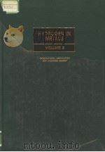 HYDROGEN IN METALS VOLUME 3 PDF电子版封面