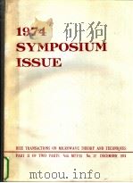 1974 SYMPOSIUM ISSUE（ PDF版）