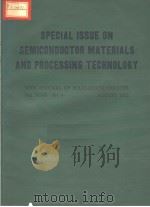 SPECIAL ISSUE ON SEMICONDUCTOR MATERIALS AND PROCESSING TECHNOLOGY  IEEE JOURNAL OF SOLID-STATE CIRC（ PDF版）