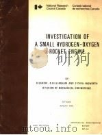 INVESTIGATION OF A SMALL HYDROGEN-OXYGEN ROCKET ENGINE（ PDF版）