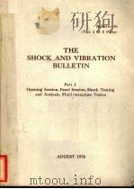 THE SHOCK AND VIBRATION BULLETIN PART 2 PDF电子版封面