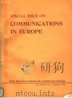 SPECIAL ISSUE ON COMMUNICATIONS IN EUROPE IEEE TRANSACTIONS ON COMMUNICATIONS VOL.COM-22 NO.9（ PDF版）