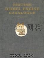 BRITISH DIESEL ENGINE CATALOGUE FIFTH EDITION PDF电子版封面