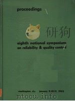 EIGHTH NATIONAL SYMPOSIUM ON RELIABILITY & QUALITY CONTROL（ PDF版）