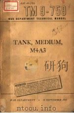 TANK,MEDIUM,M4A3 1944 PDF电子版封面