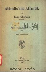 ATLANTIS UND ATLANTIK PDF电子版封面