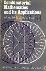 COMBINATORIAL MATHEMATICS AND ITS APPLICATIONS PDF电子版封面 0127433503 D.J.A.WELSH