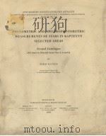 PHOTOMETRIC AND SPECTROPHOTOMETRIC MEASUREMENTS OF STARS IN KAPTEYN'S SELECTED AREAS SECOND CA PDF电子版封面 TORD ELVIUS