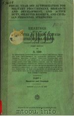 HEARINGS BEFORE THE COMMITTEE ON ARMED SERVICES UNITED STATES SENATE NINETY-FIFTH CONGRESS FIRST SES（ PDF版）