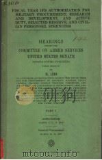 HEARINGS BEFORE THE COMMITTEE ON ARMED SERVICES UNITED STATES SENATE NINETY-FIFTH CONGRESS FIRST SES（ PDF版）