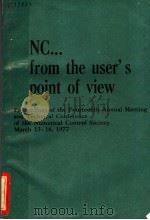 NC... FROM THE USER'S POINT OF VIEW（ PDF版）