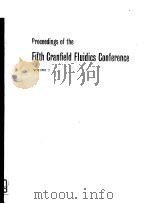 PROCEEDINGS OF THE FIFTH CRANFIELD FLUIDICS CONFERENCE VOLUME 2 PDF电子版封面