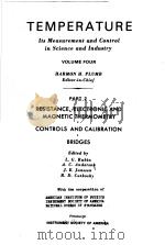 TEMPERATURE ITS MEASUREMENT AND CONTROL IN SCIENCE AND INDUSTRY  PART 2（ PDF版）