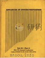 ADVANCES IN INSTRUMENTATION 1976  PART 4（ PDF版）
