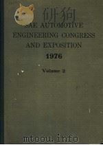 SAE AUTOMOTIVE ENGINEERING CONGRESS AND EXPOSITION 1976 VOLUME 2（ PDF版）