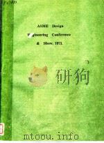 ASME DESIGN ENGINEERING CONFERENCE & SHOW 1973（ PDF版）