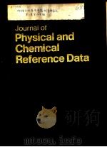 JOURNAL OF PHYSICAL AND CHEMICAL REFERENCE DATA PDF电子版封面