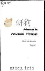 ADVANCES IN CONTROL SYSTEMS VOLUME 4 PDF电子版封面 C.T.LEONDES