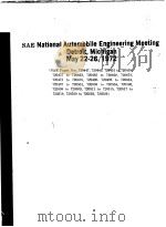 SOCIETY OF AUTOMOTIVE ENGINEERS（ PDF版）