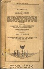 HEARINGS ON MILITARY POSTURE（ PDF版）