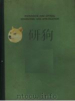MICROWAVE AND OPTICAL GENERATION AND AMPLIFICATION PDF电子版封面