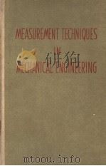 MEASUREMENT TECHNIQUES IN MECHANICAL ENGINEERING（ PDF版）
