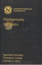 POLYHARMONIC FUNCTIONS（ PDF版）