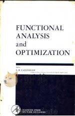 FUNCTIONAL ANALYSIS AND OPTIMIZATION PDF电子版封面 E.R.CAIANIELLO