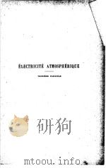 ELECTRICITE ATMOSPHERIQUE（ PDF版）