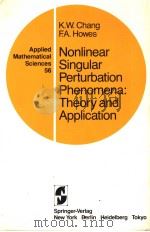 NONLINEAR SINGULAR PERTURBATION PHENOMENA:THEORY AND APPLICATION PDF电子版封面 038796066X K.W.CHANG F.A.HOWES