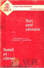 SUN AND CLIMATE PDF电子版封面