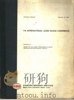 7TH INTERNATIONAL LASER RADAR CONFERENCE（ PDF版）