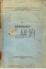 AEROLOGY PART 1 PDF电子版封面