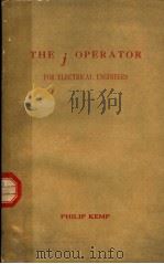 THE J OPERATOR FOR ELECTRICAL ENGINEERS（ PDF版）