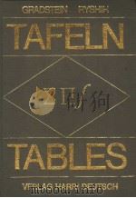 TAFELN TABLES VOLUME 1 PDF电子版封面 3871443506