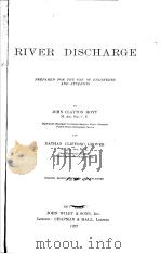 RIVER DISCHARGE PDF电子版封面