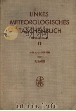 LINKES METEOROLOGISCHES TASCHENBUCH NEUE AUSGABE 2 PDF电子版封面
