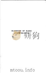 ELEMENTS OF RADIO COMMUNICATION PDF电子版封面 JOHN H.MORECROFT