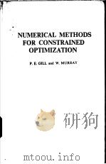 NUMERICAL METHODS FOR CONSTRAINED OPTIMIZATION PDF电子版封面 P.E.GILL W.MURRAY