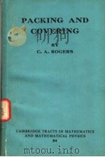 PACKING AND COVERING PDF电子版封面 C.A.ROGERS