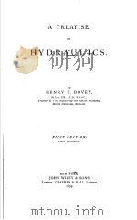 A TREATISE ON HYDRAULICS PDF电子版封面 HENRY T.BOVEY