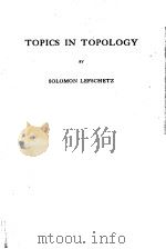 TOPICS IN TOPOLOGY（ PDF版）