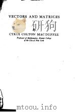 VECTORS AND MATRICES（ PDF版）
