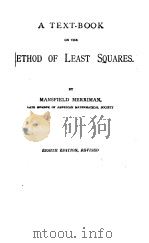 A TEXT-BOOK ON THE METHOD OF LEAST SQUARES EIGHTH EDITION PDF电子版封面