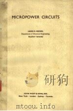 MICROPOWER CIRCUITS（ PDF版）